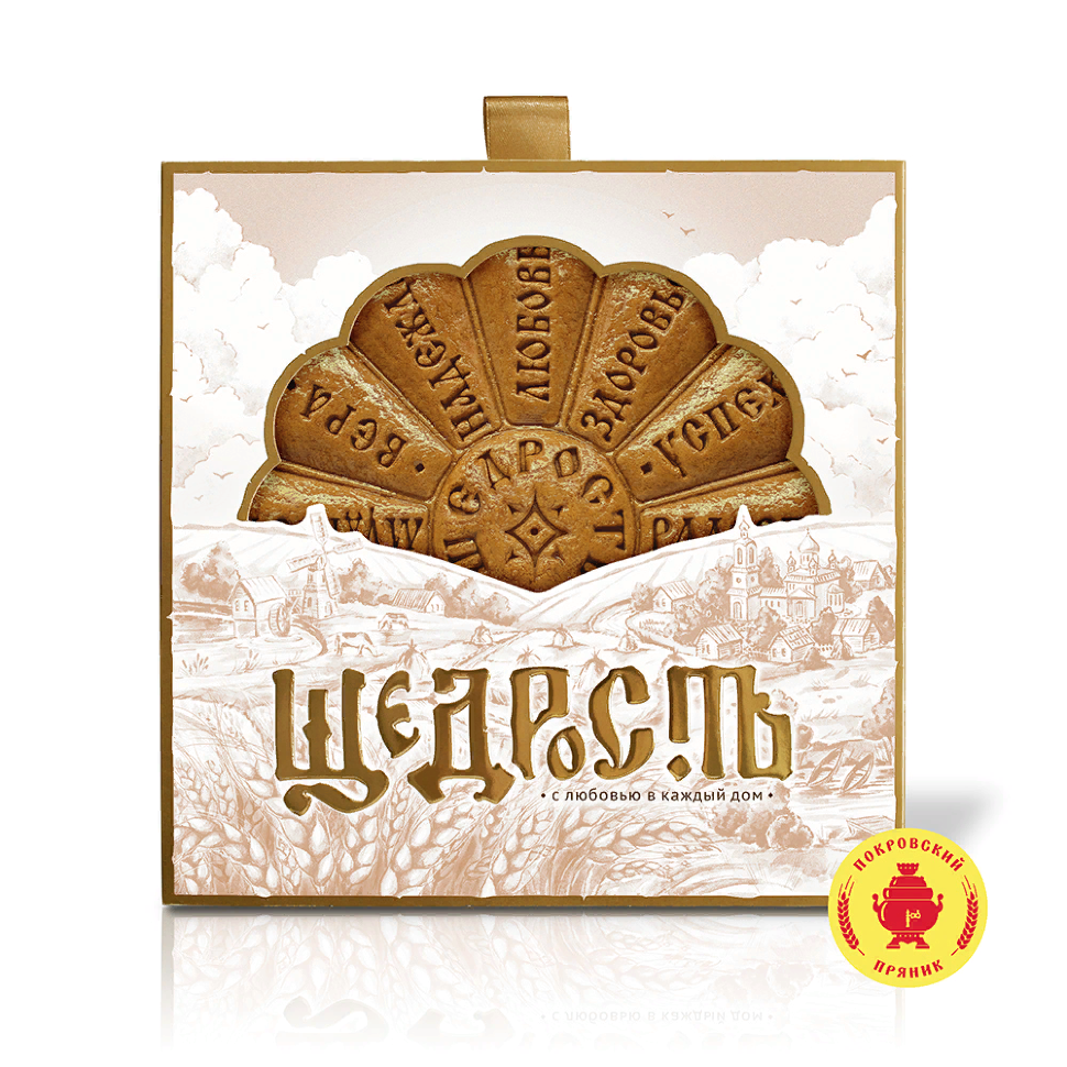  Пряник 700г "Щедрость" (в подарочной упаковке)  в Новокузнецке
