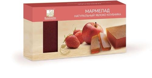  Мармелад пластовый 210г Яблоко-Клубника в Новокузнецке