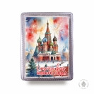  Пряник 600г новогодний Храм Василия Блаженного (в подарочной пластиковой упаковке) в Новокузнецке